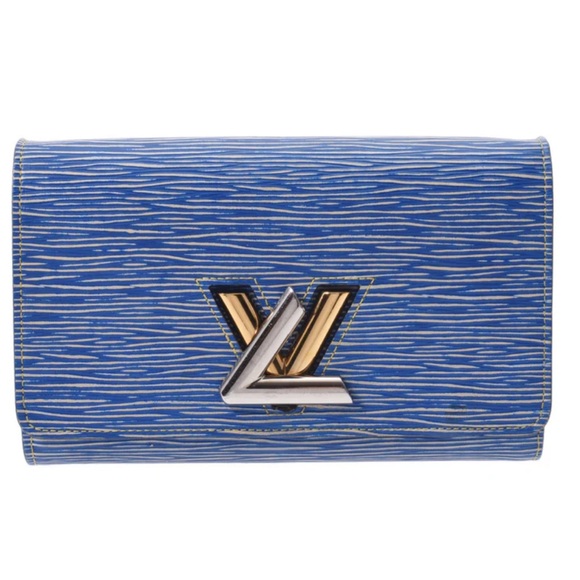 Louis Vuitton Handbags - Louis Vuitton Blue Epi Leather Wallet